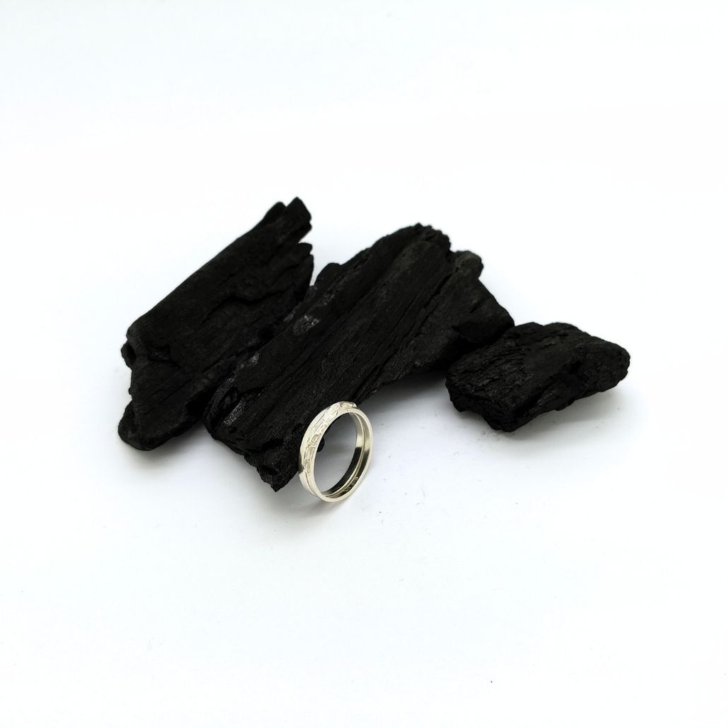 Force et fragilité - Bague Double