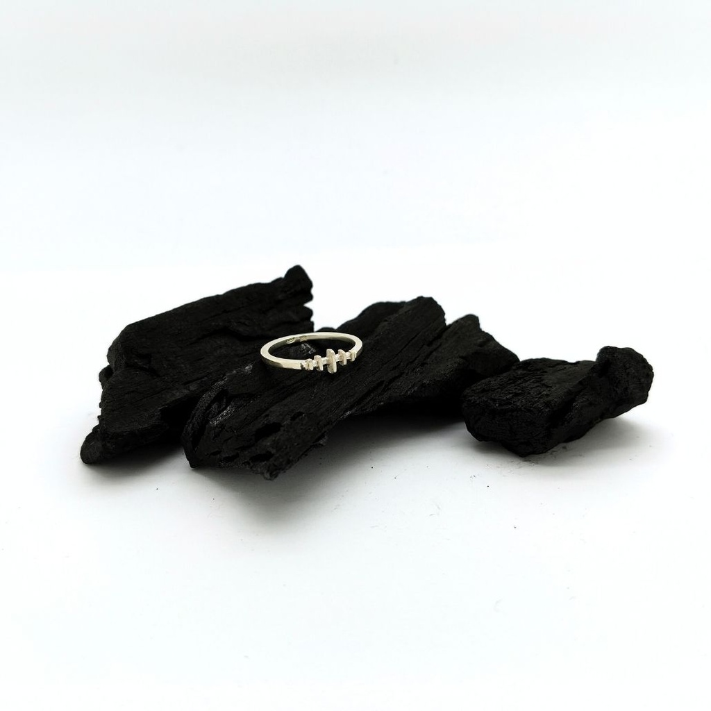 Mon temple, mon âme - Bague thème horizontal