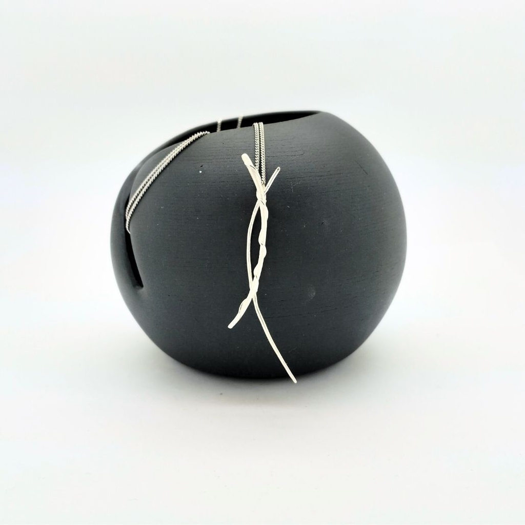 Suivre le fil - Pendentif 2 fils