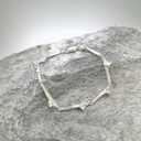 Coquelicots - Bracelet articulé - fleur sur tige