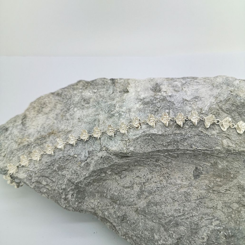 Coquelicots - Bracelet articulé fleurs