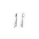 Een beetje waanzin -  Gelede oorbellen S