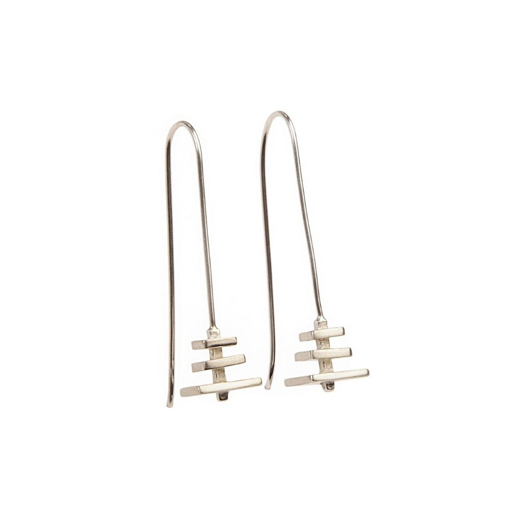 Mijn tempel, Mijn ziel - Oorbellen op lange draad