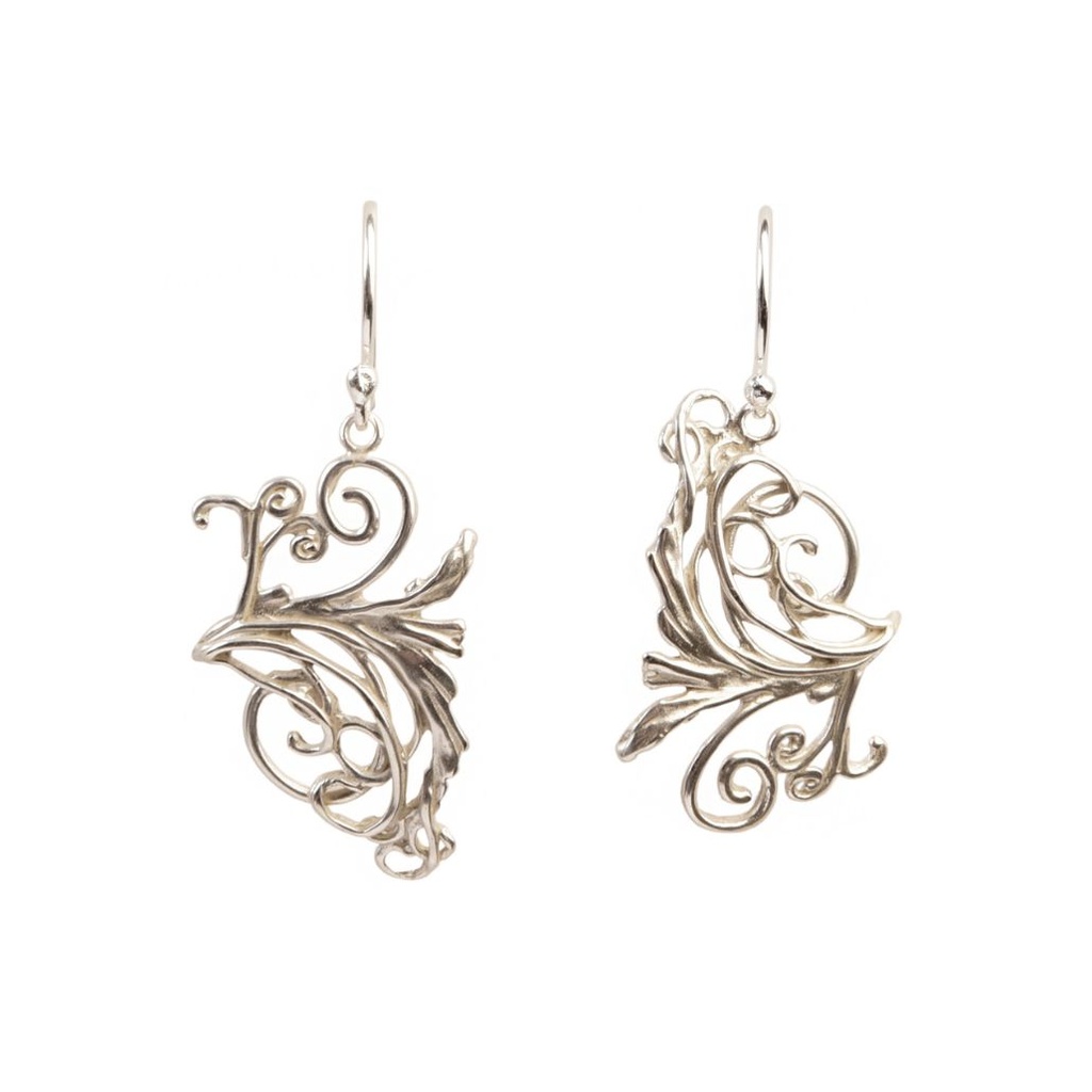 Situatie verfijnen - Eenvoudig kant - Mobiel oorbellen XL