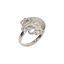 Faire dans la dentelle - Dentelle pleine - Bague S