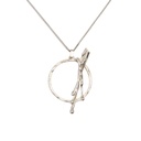 Tristesse -  Pendentif L avec bélière articulée