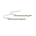 Spoortje waanzin - Oorbellen op staaf L