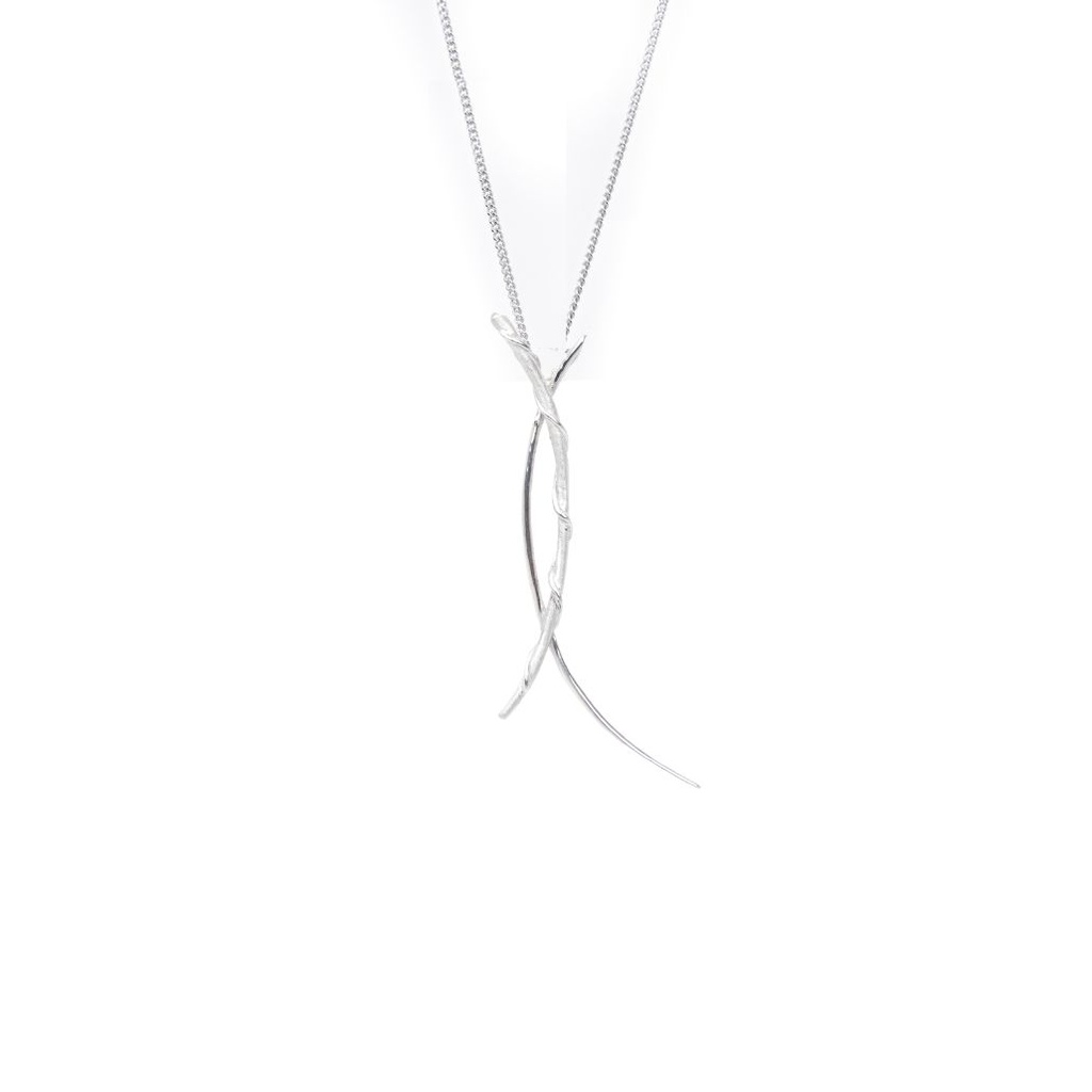 Suivre le fil - Pendentif 2 fils