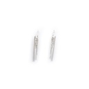 De kwetsbare kracht - Half kwetsbaar thema - Fine oorbelle op lange draad