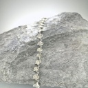 Klaproos - Gelede armaband  - Bloemen