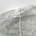 Ronduit - Gelede strook armband