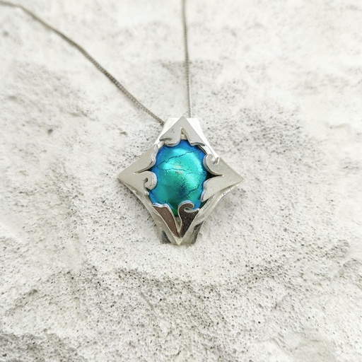 [EAV.O02.2] Zilver en glas - Hanger M