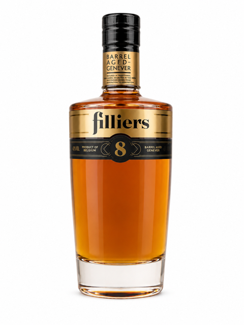 Filliers, Barrel Aged genever 8 jaar, Genièvre, Belgique, 0.70 Eau-de-vie 40.0°