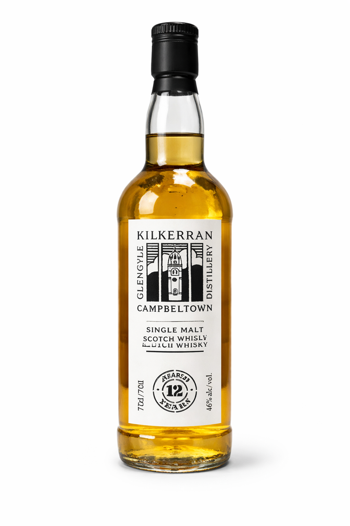 Kilkerran, 12 ans, Single Malt Scotch Whisky, Ecosse, 0.70 Whisky/Whiskey 46.0°
