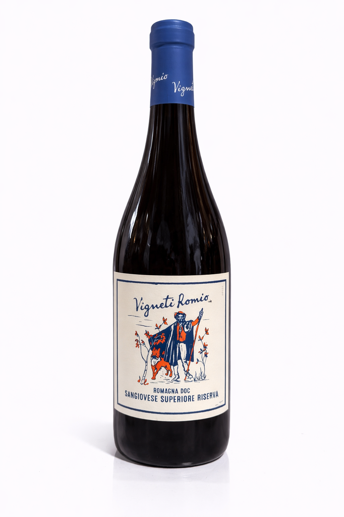 Vigneti Romio, Sangiovese Superiore Riserva, 2021, DOC Romagna, Italie, 0.75 Rouge