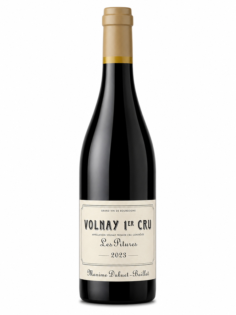 Maxime Dubuet-Boillot, Les Pitures, 2023, Volnay 1er Cru, France, 0.75 Rouge