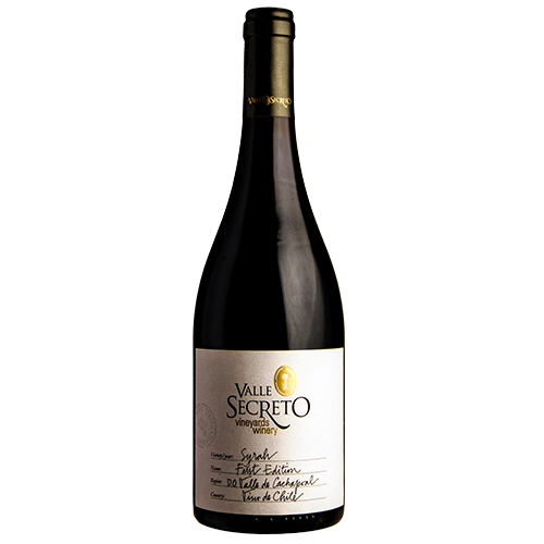 Bodega Valle Secreto, Syrah first Edition, 2022, DO Alto Cachapoal, Chili, 0.75 Rouge