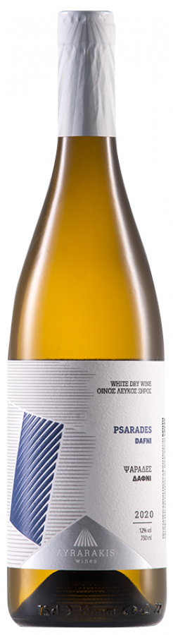 Lyrarakis, Dafni Psarades, 2022, IGP Crète, Grèce, 0.75 Blanc (copie)
