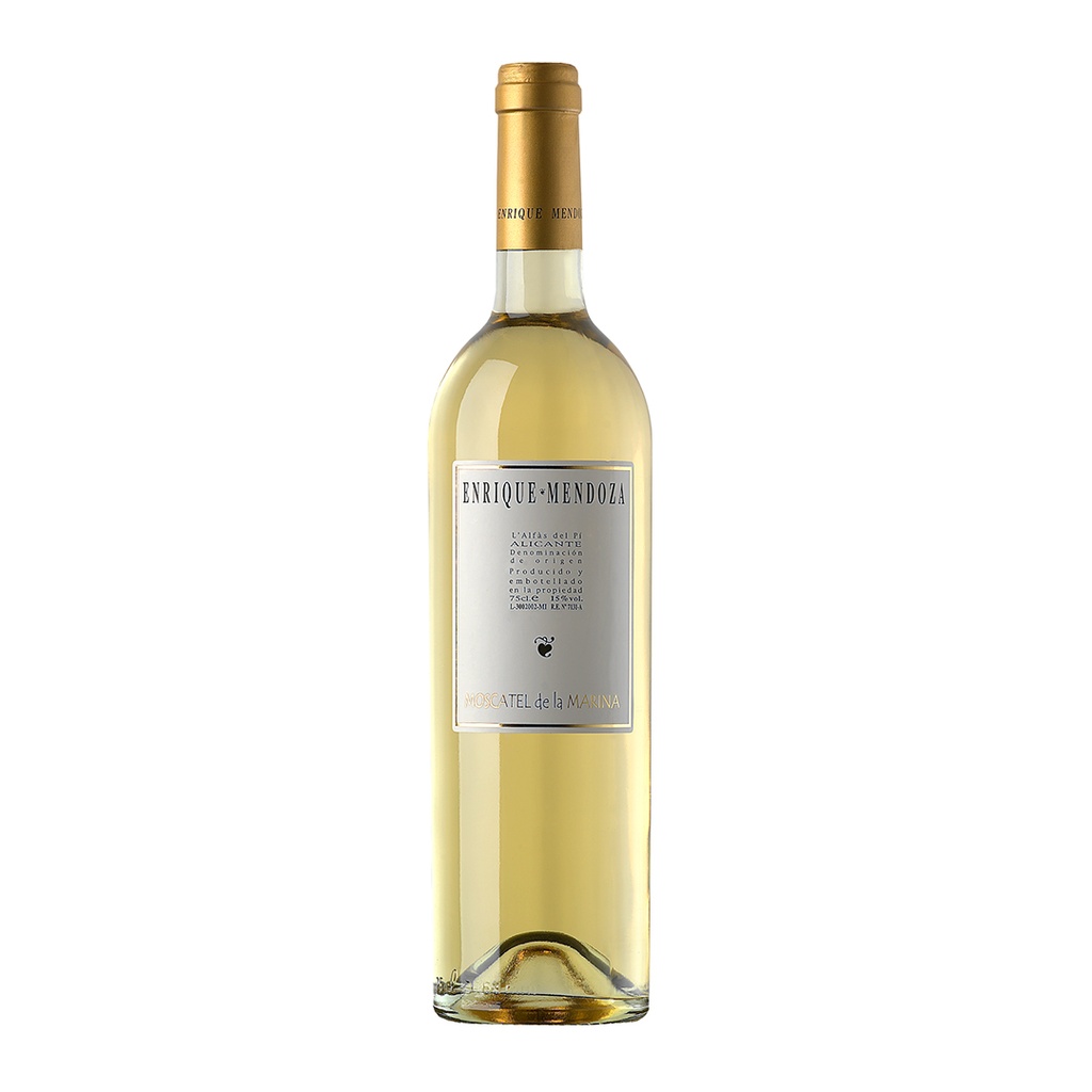 Enrique Mendoza, Moscatel de la Marina, 2024, D.O Alicante, Espagne, 0.75 Doux