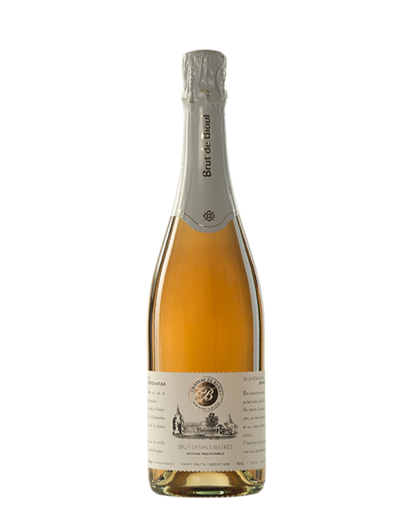 Château de Bioul, Brut rosé des Houillères, 2024, Crémant de Wallonie, Belgique, 0.75 Effervescent