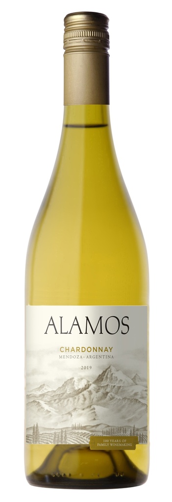 Bodega Catena Zapata, Alamos Chardonnay, 2025, Mendoza, Argentine, 0.75 Blanc