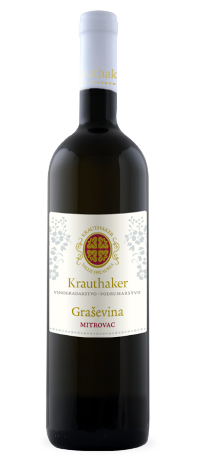 Krauthaker, Grasevina Mitrovac, 2025, Croatie, 0.75 Blanc