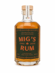 [SBEGHOSV.2902] GhoST IN A BOTTLE, Mig's 30th Anniversary Rum - Fino cask Finish, N.V., Belgique, 0.70 Rhum/Rum/Ron