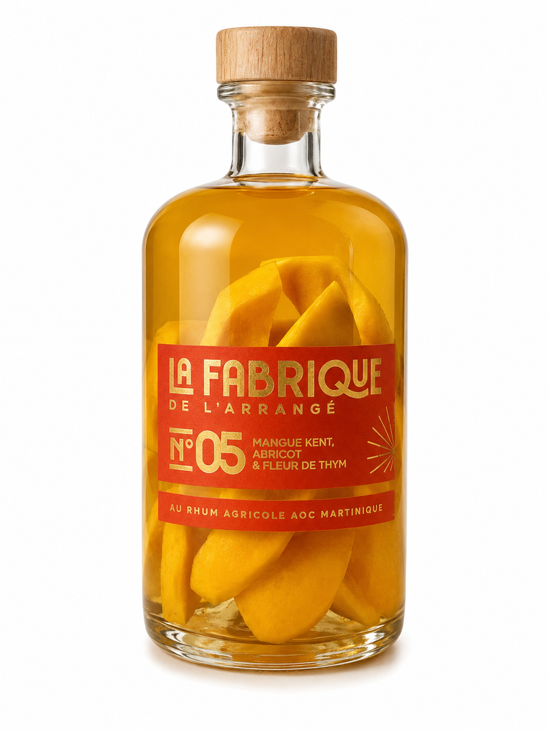 La Fabrique, Mango/Apricot/Thyme, Rhum arrangé, Martinique, 0.70 Rhum/Rum/Ron 32.0°