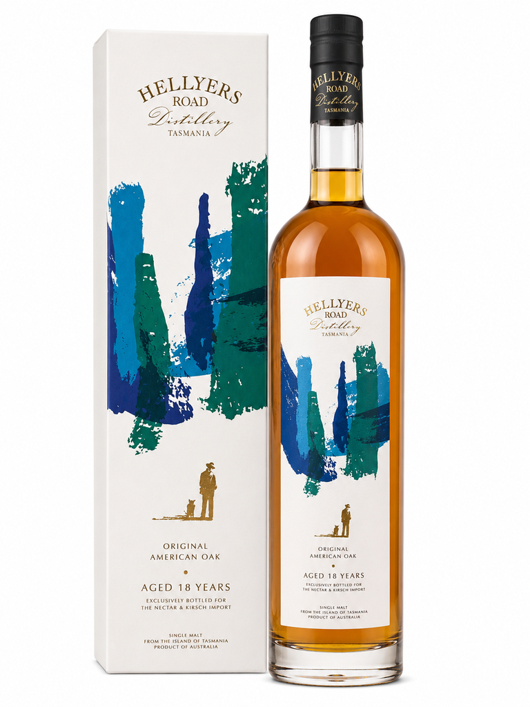 HELLYERS ROAD, 18 YEARS, Single Malt, Australie, 0.70 Whisky/Whiskey 56.4°