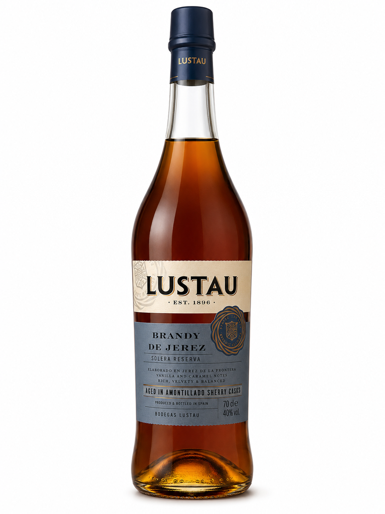 Lustau, Brandy de Jerez Solera Reserva 3 y.r., N.V., Brandy, Espagne, 0.70 Brandy/Cognac/Armagnac 40.0°