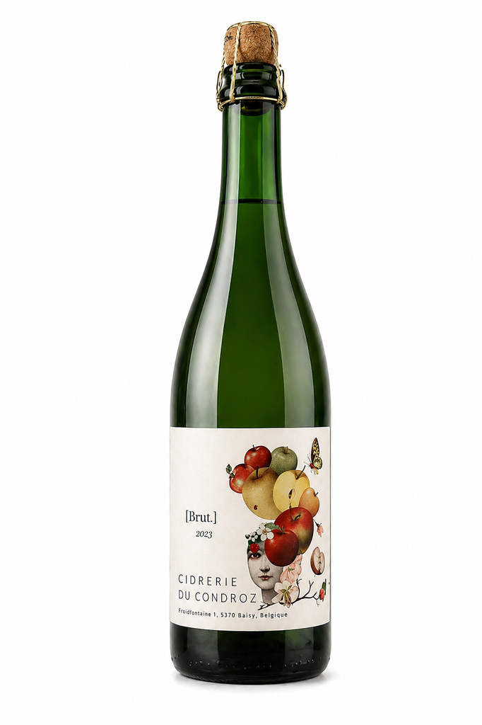 Cidrerie du Condroz, Cidre Brut, 2023, Cidre, Belgique, 0.75 Effervescent
