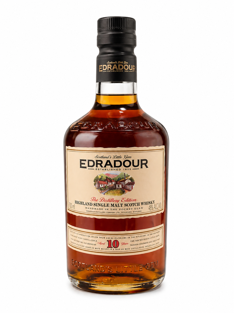Edradour, 10 ans, Single Malt Scotch Whisky, Ecosse, 0.70 Whisky/Whiskey 43.0°