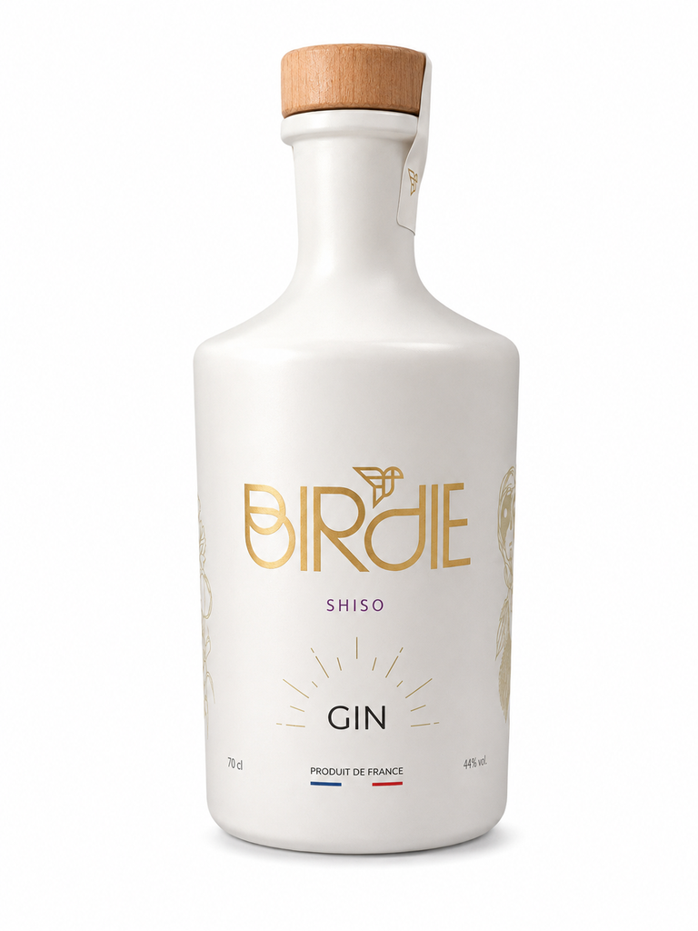 Birdie, Shiso, France, 0.70 Gin 44.0°