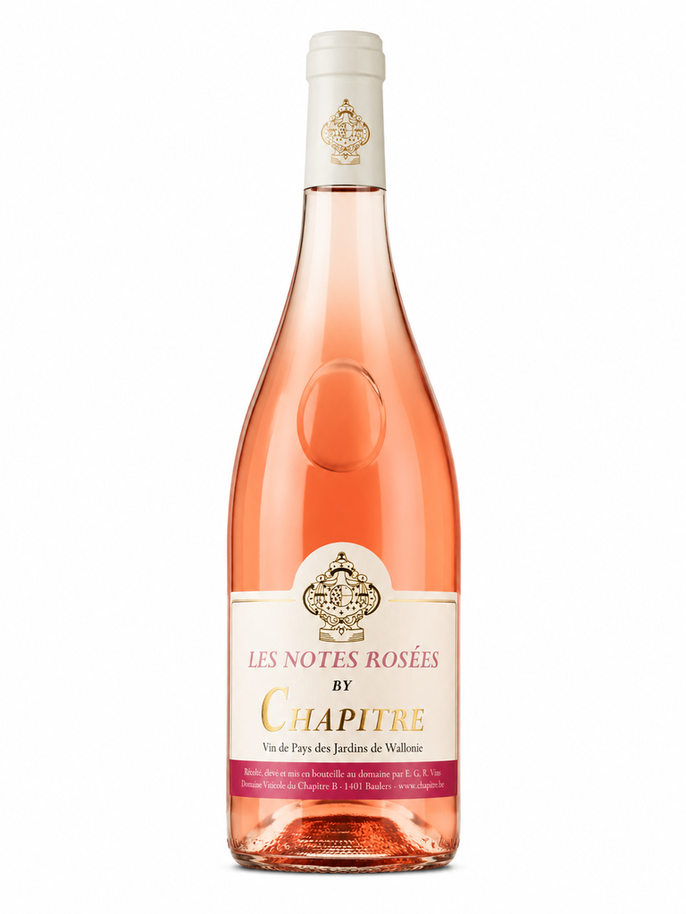 Domaine du Chapitre, Les Notes Rosées, 2022, Belgique, 0.75 Rosé
