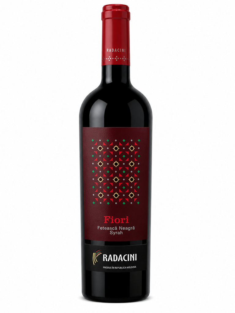 Radacini, Fiori Feteasca Neagra - Syrah, 2019, Moldavie, 0.75 Rouge