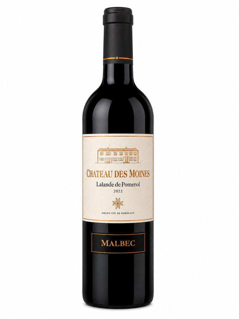 Château des Moines, Malbec Amphora, 2020, Lalande de Pomerol, France, 0.75 Rouge