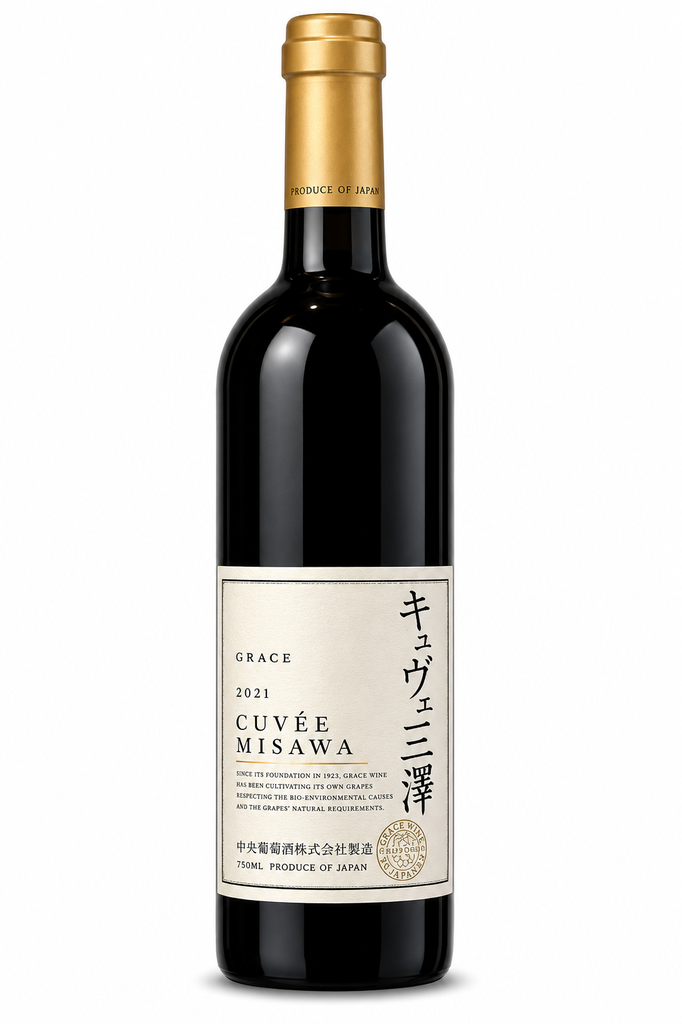 Grace Wine, Misawa, 2021, Yamanashi, Japon, 0.75 Rouge
