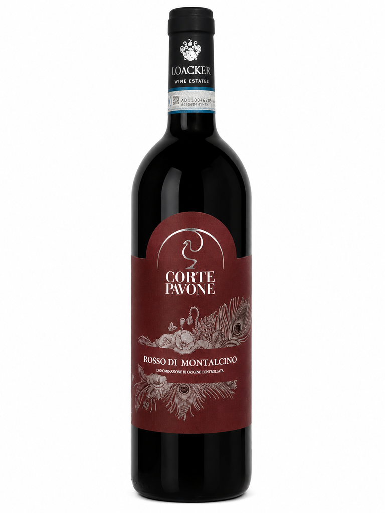 Corte Pavone, Rosso di Montalcino, 2023, Rosso di Montalcino DOC, Italie, 0.75 Rouge