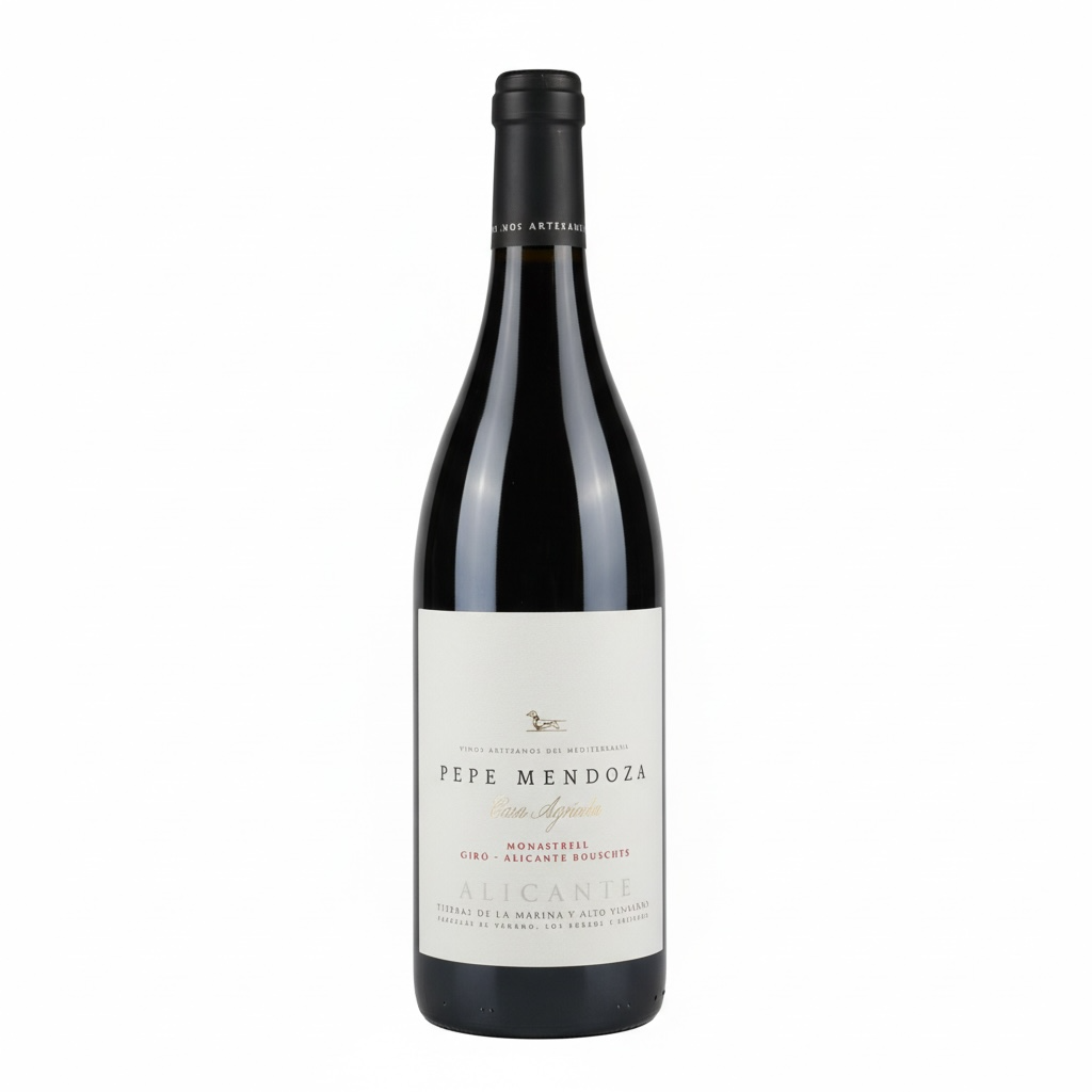 Pepe Mendoza, Monastrell - Giró - Alicante Bouschét, 2023, D.O Alicante, Espagne, 0.75 Rouge