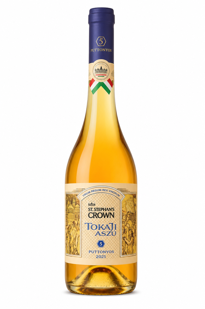 St.Stephan's Crown, 5 Puttonyos, 2021, Tokaji Aszú, Hongrie, 0.5 Doux