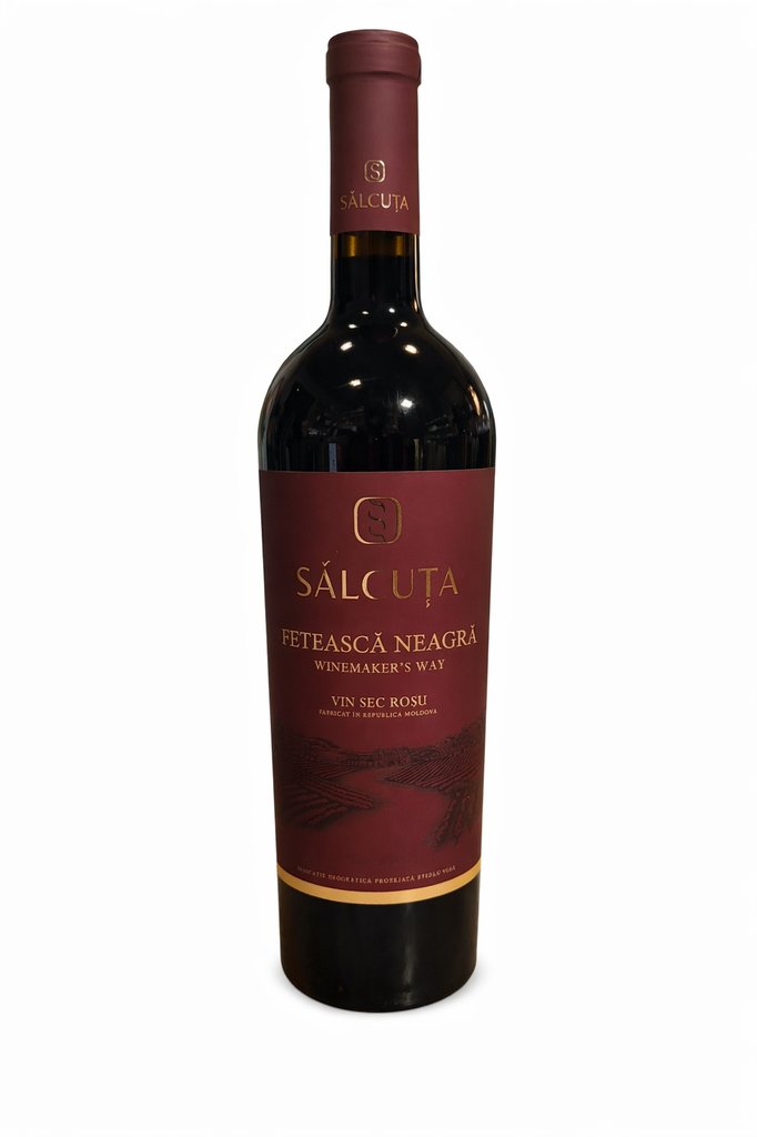 Salcuta, Feteasca Neagra - Winemaker's Way, 2023, PGI Stefan Voda, Moldavie, 0.75 Rouge