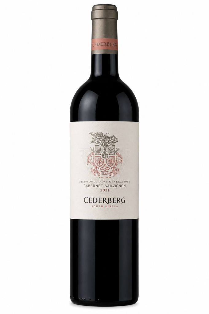 Cederberg, Five Generations Cabernet Sauvignon, 2021, Western Cape, Afrique du sud, 0.75 Rouge