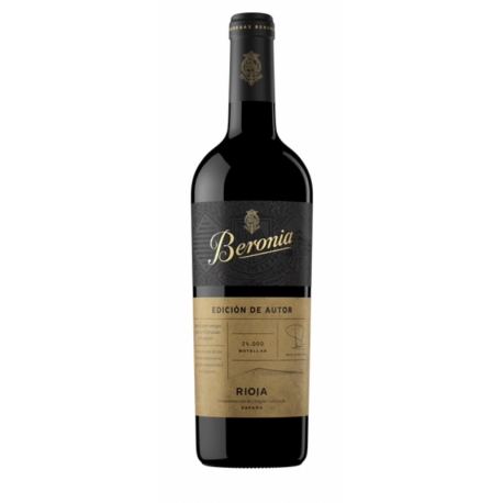 Beronia, Reserva Edicion de Autor, 2019, DOC Rioja, Espagne, 0.75 Rouge (copie)