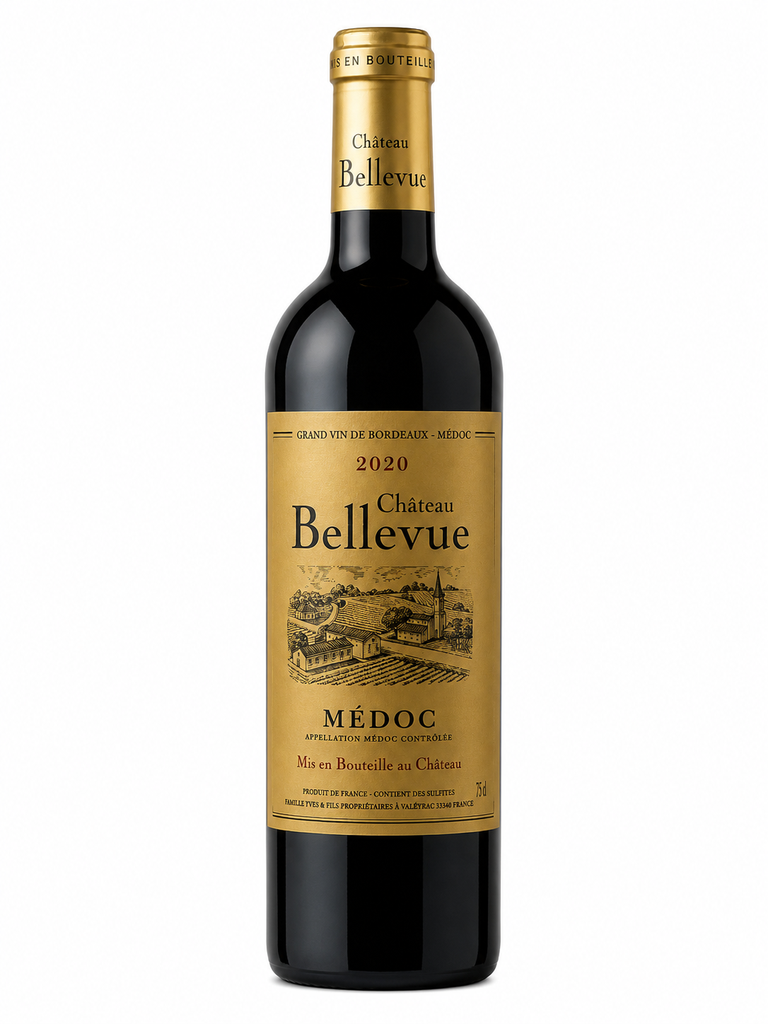 Lassale &amp; Fils, Château Bellevue, 2020, Médoc, France, Rouge
