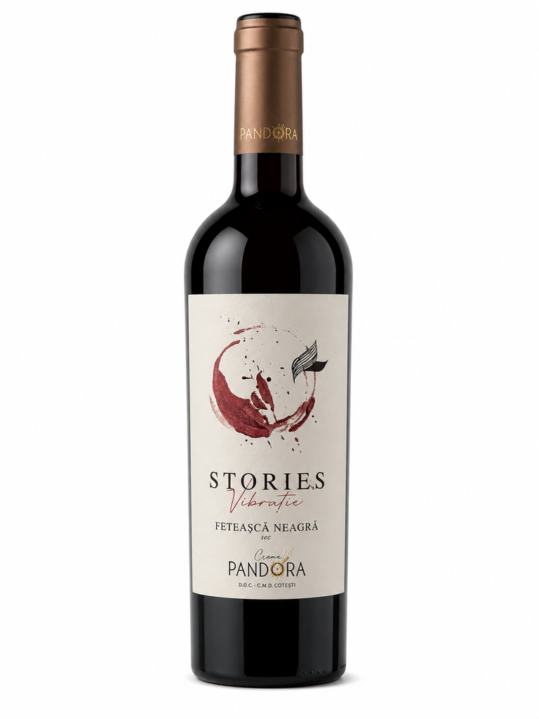 Crama Pandora, Feteasca Neagra, 2022, DOC Cotesti, Roumanie, 0.75 Rouge