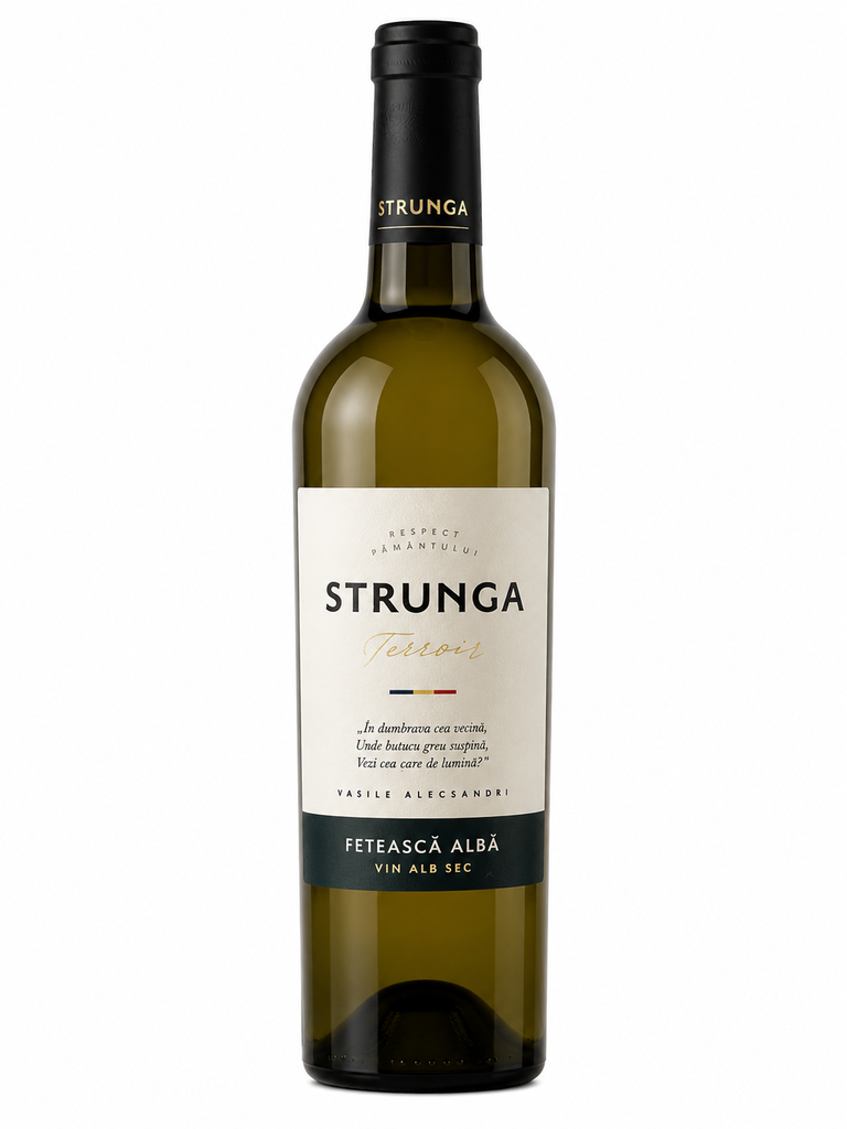 Strunga Winery, Feteasca Alba, 2024, IG Dealurile Moldovei, Roumanie, 0.75 Blanc