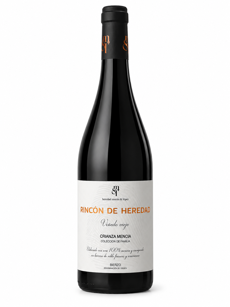 Heredad Moran &amp; Lopez, Rincon de Heredad Crianza Mencia, 2021, DO Bierzo, Espagne, 0.75 Rouge