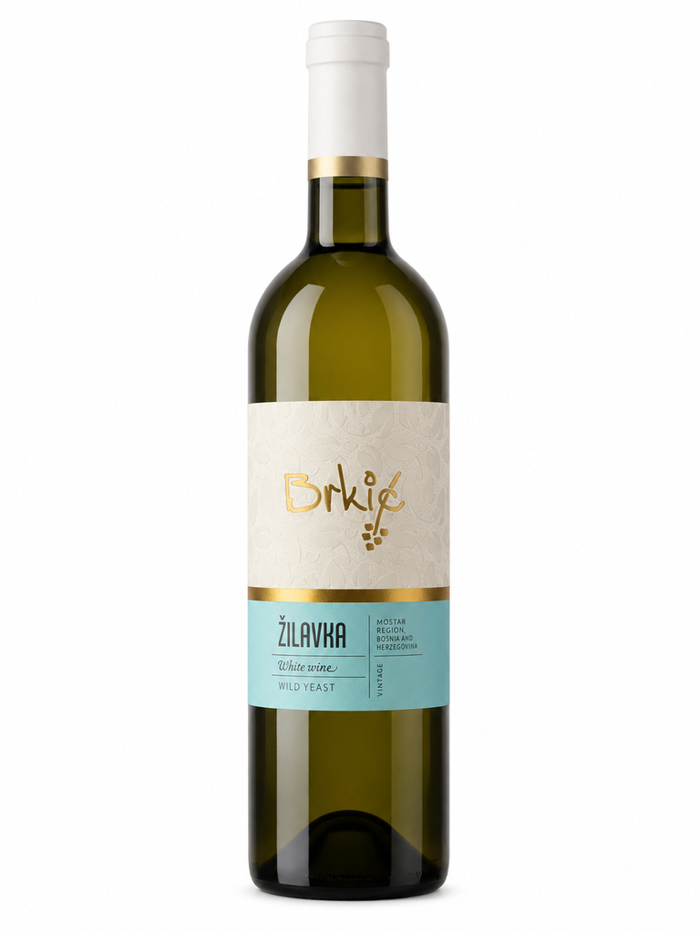 Brkic, Zilavka, 2023, Mostar AOC, Bosnie-Herzégovine, 0.75 Blanc