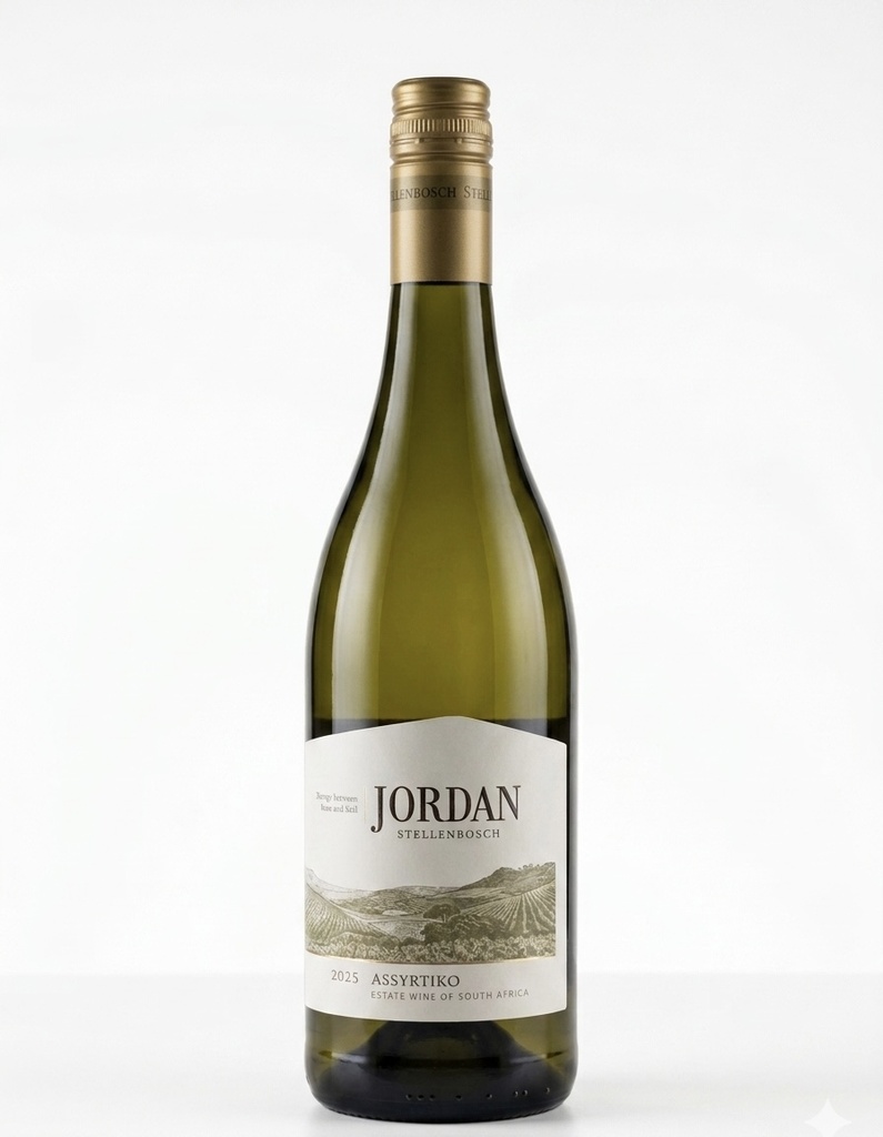 Jordan, Assyrtiko, 2025, Stellenbosch, Afrique du sud, 0.75 Blanc