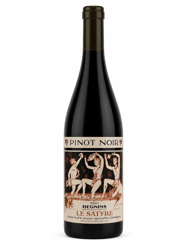 Cave Le Satyre, Pinot Noir, 2022, AOC La Côte, Suisse, 0.75 Rouge
